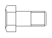 1D5 BOLT HEXHEAD SV.dwg