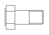 2D BOLT HEXHEAD SV.dwg