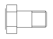 2D75 BOLT HEXHEAD SV.dwg