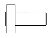 0D875 BOLT SQUARE SV.dwg