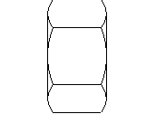 0D375 HEX NUT SV.dwg