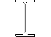 24X176 W-SHAPE END ELEV.dwg
