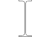30X116 W-SHAPE END ELEV.dwg