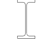 33X387 W-SHAPE END ELEV.dwg