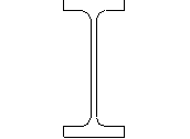 33X515 W-SHAPE END ELEV.dwg