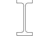 36X650 W-SHAPE END ELEV.dwg